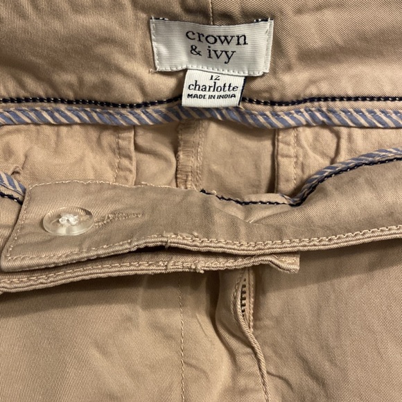 Crown & Ivy Khaki Pants - Picture 7 of 8